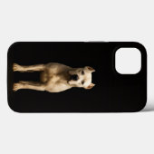 Zwart 4 Luxe iPhone 13, Dogo Argentino met klemtoo Case-Mate iPhone Case (Achterkant (horizontaal))