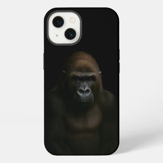 Zwart 4 Luxe iPhone 13, Gorilla Hoesje (Achterkant)