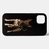 Zwart 4 Luxe iPhone 13, Haarloze Terrier Case-Mate iPhone Case (Achterkant (horizontaal))