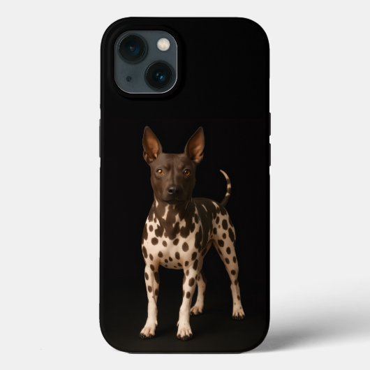 Zwart 4 Luxe iPhone 13, Haarloze Terrier Case-Mate iPhone Case (Achterkant)