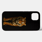 Zwart 4 Luxe iPhone 13, Noble Tiger Case-Mate iPhone Case (Achterkant (horizontaal))