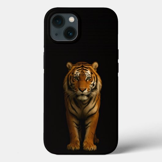 Zwart 4 Luxe iPhone 13, Noble Tiger Case-Mate iPhone Case (Achterkant)