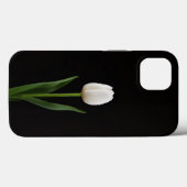 Zwart 4 Luxe iPhone 13, Parelwitte Tulp Case-Mate iPhone Case (Achterkant (horizontaal))