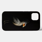 Zwart 4 Luxe iPhone 13, Secretarisvogel Case-Mate iPhone Case (Achterkant (horizontaal))