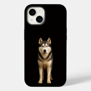 Zwart 4 Luxe iPhone 14 Mate, Icy Elite Husky Case-Mate iPhone 14 Hoesje