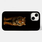 Zwart 4 Luxe iPhone 14 Mate, Noble Tiger Case-Mate iPhone Case (Achterkant (horizontaal))