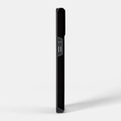Zwart 4 Luxe iPhone 14 Mate, Robijnrode Tulp Hoesje (Rechterkant)