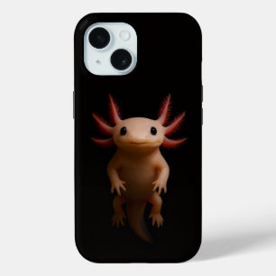 Zwart 4 Luxe iPhone 15 Case-Mate, Mexicaanse Axolo Case