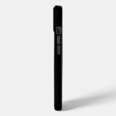 Zwart 4 Luxe iPhone 15 Mate, Geplooid Coquette Vog Case-Mate iPhone Case (Achterkant / Links)