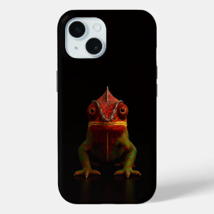 Zwart 4 Luxe iPhone 15 Mate, Panther Kameleon Case