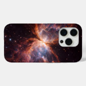 Zwart 4 Luxe iPhone 15 Pro Mate Butterfly Nevel Case-Mate iPhone Case (Achterkant (horizontaal))