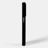 Zwart 4 Luxe iPhone 15 Pro Mate, Gele Kogelvis Case-Mate iPhone Case (Achterkant / Rechts)