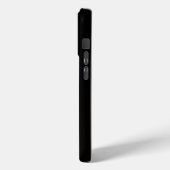 Zwart 4 Luxe iPhone 15 Pro Mate, Kuifcoquette Case-Mate iPhone Case (Achterkant / Links)