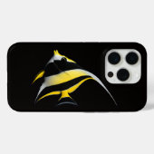 Zwart 4 Luxe iPhone 15 Pro Mate, Moorish Idol Case-Mate iPhone Case (Achterkant (horizontaal))