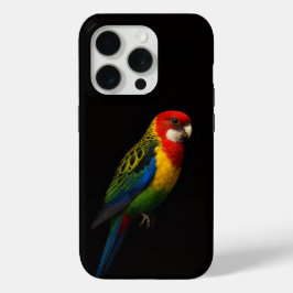 Zwart 4 Luxe iPhone 15 Pro Mate, oostelijke rosell Case