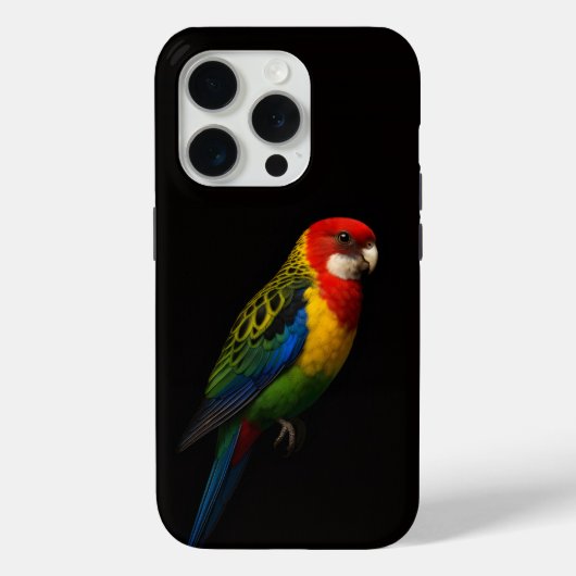 Zwart 4 Luxe iPhone 15 Pro Mate, oostelijke rosell Case-Mate iPhone Case (Achterkant)
