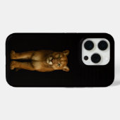 Zwart 4 Luxe iPhone 15 Pro Mate Stille Primaire Pu Case-Mate iPhone Case (Achterkant (horizontaal))