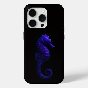 Zwart 4 Luxe iPhone 15 Pro Mate, Violet Zeepaard Case