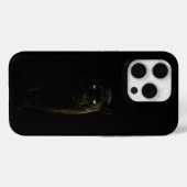 Zwart 4 Luxe iPhone 15 Pro Mate Zwarte Panter Case-Mate iPhone Case (Achterkant (horizontaal))