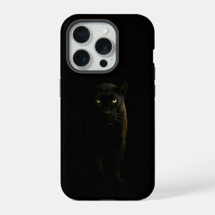 Zwart 4 Luxe iPhone 15 Pro Mate Zwarte Panter Case
