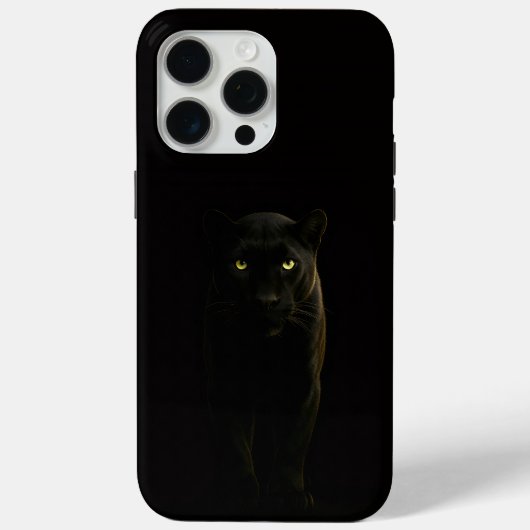 Zwart 4 Luxe iPhone 15 Pro Max, Black Panther Case-Mate iPhone Case (Achterkant)