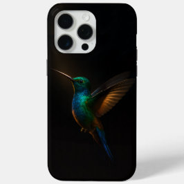 Zwart 4 Luxe iPhone 15 Pro Max Hoesje, Flying Bird iPhone 15 Pro Max Hoesje