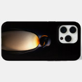 Zwart 4 Luxe iPhone 15 Pro Max, Keizerspinguïn Case-Mate iPhone Case (Achterkant (horizontaal))