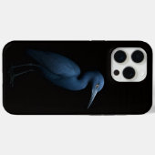 Zwart 4 Luxe iPhone 15 Pro Max, Kleine Blauwe Reig Case-Mate iPhone Case (Achterkant (horizontaal))