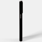 Zwart 4 Luxe iPhone 15 Pro Max, Kleine Zilverreige Case-Mate iPhone Case (Achterkant / Rechts)