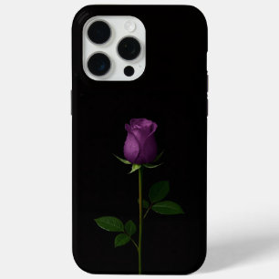 Zwart 4 Luxe iPhone 15 Pro Max, Koninklijke Paarse Max Hoesje