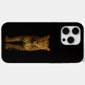 Zwart 4 Luxe iPhone 15 Pro Max, Majestueuze Luipaa Case-Mate iPhone Case (Achterkant (horizontaal))