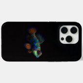 Zwart 4 Luxe iPhone 15 Pro Max, Mandarijndraakvis Case-Mate iPhone Case (Achterkant (horizontaal))
