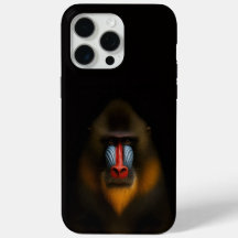 Zwart 4 Luxe iPhone 15 Pro Max, Mandrill-aap