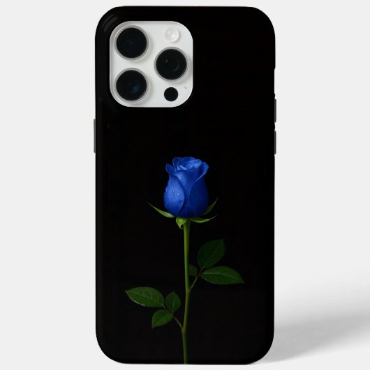 Zwart 4 Luxe iPhone 15 Pro Max, Middernacht Blauwe Case-Mate iPhone Case (Achterkant)