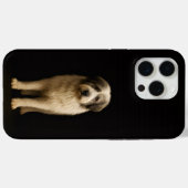 Zwart 4 Luxe iPhone 15 Pro Max, Mioritic Herdersho Case-Mate iPhone Case (Achterkant (horizontaal))
