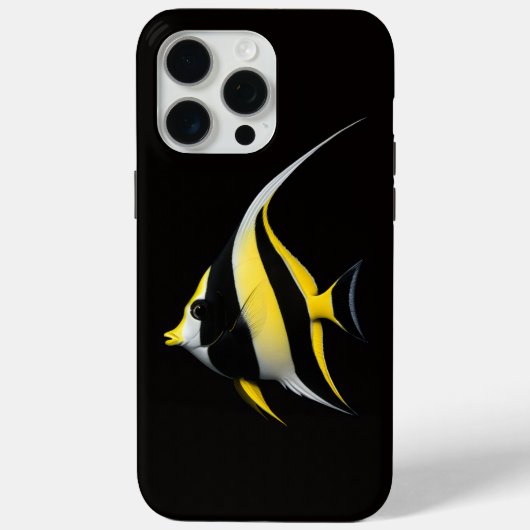 Zwart 4 Luxe iPhone 15 Pro Max, Moorish Idol Case-Mate iPhone Case (Achterkant)