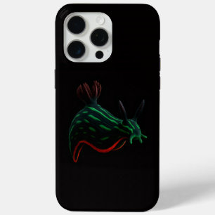 Zwart 4 Luxe iPhone 15 Pro Max, Neon Zeeslak Max Hoesje