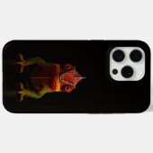 Zwart 4 Luxe iPhone 15 Pro Max, Panther Kameleon Case-Mate iPhone Case (Achterkant (horizontaal))