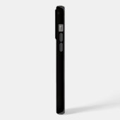Zwart 4 Luxe iPhone 15 Pro Max, Parelwitte Tulp Hoesje (Linkerkant)