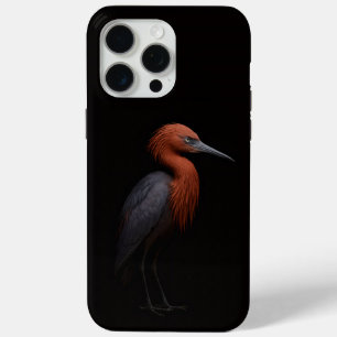Zwart 4 Luxe iPhone 15 Pro Max, Reddish Egret Max Hoesje