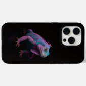 Zwart 4 Luxe iPhone 15 Pro Max, Roze Leguaan Case-Mate iPhone Case (Achterkant (horizontaal))