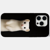 Zwart 4 Luxe iPhone 15 Pro Max, Stijlvolle Hermeli Case-Mate iPhone Case (Achterkant (horizontaal))