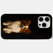 Zwart 4 Luxe iPhone 15 Pro Max, Verfijnd Papillon Case-Mate iPhone Case (Achterkant (horizontaal))