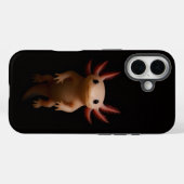 Zwart 4 Luxe iPhone 16 Case-Mate, Axolotl Case-Mate iPhone Case (Achterkant (horizontaal))