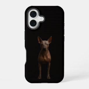 Zwart 4 Luxe iPhone 16 Mate, Argentijnse Pila Hond Hoesje