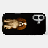 Zwart 4 Luxe iPhone 16 Mate, Cavalier Spaniel Case-Mate iPhone Case (Achterkant (horizontaal))