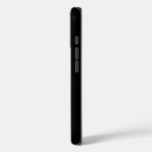 Zwart 4 Luxe iPhone 16 Mate, Elegante Vogelbekdier Case-Mate iPhone Case (Achterkant / Links)