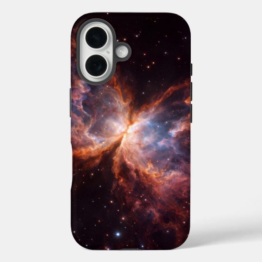 Zwart 4 Luxe iPhone 16 Mate, Vlindernevel Case-Mate iPhone Case (Achterkant)
