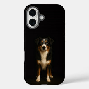 Zwart 4 Luxe iPhone 16 Mate, Wijze Australische He Hoesje