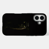 Zwart 4 Luxe iPhone 16 Mate, Zwarte Panter Case-Mate iPhone Case (Achterkant (horizontaal))